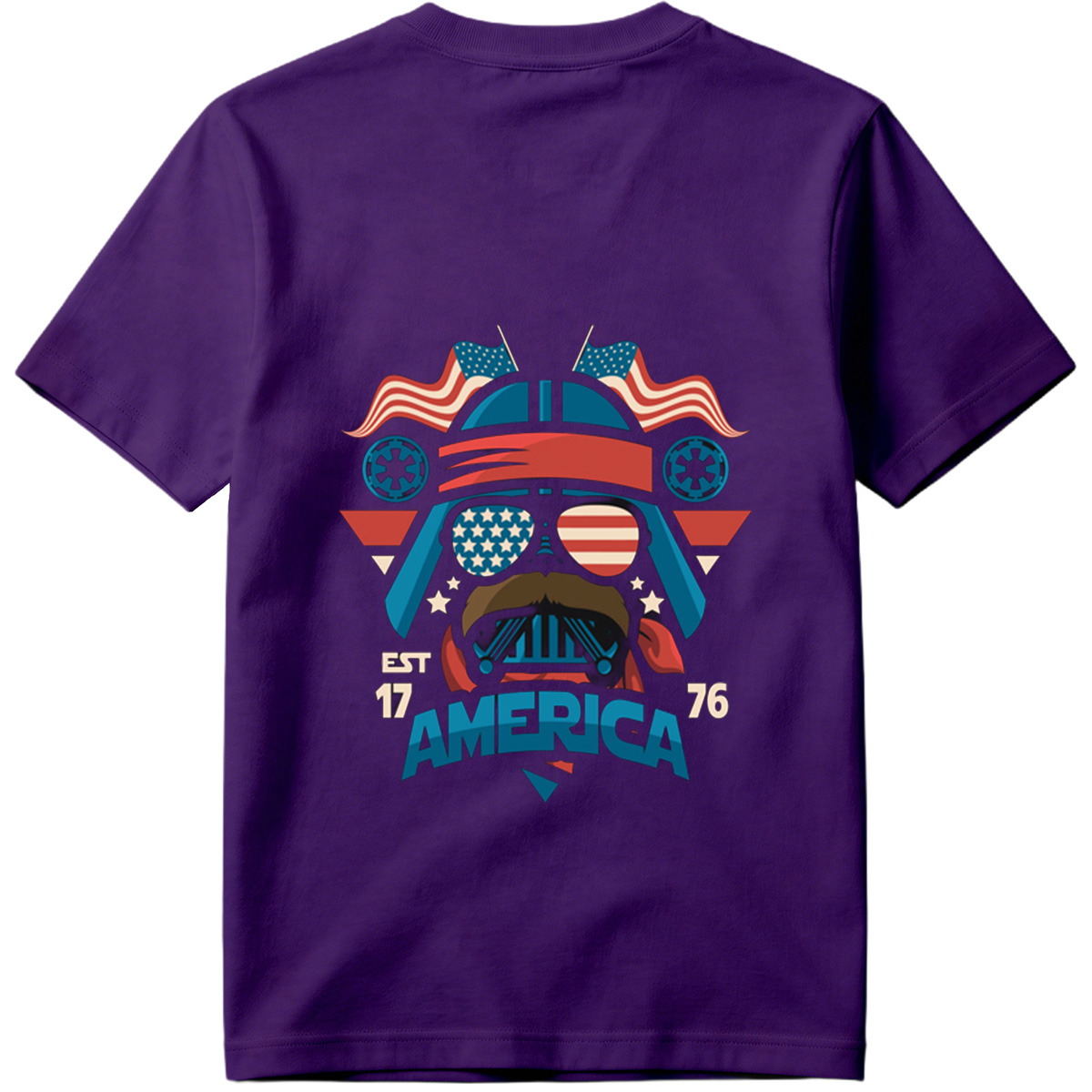 Star Wars: Darth Vader America 1776 - Tee
