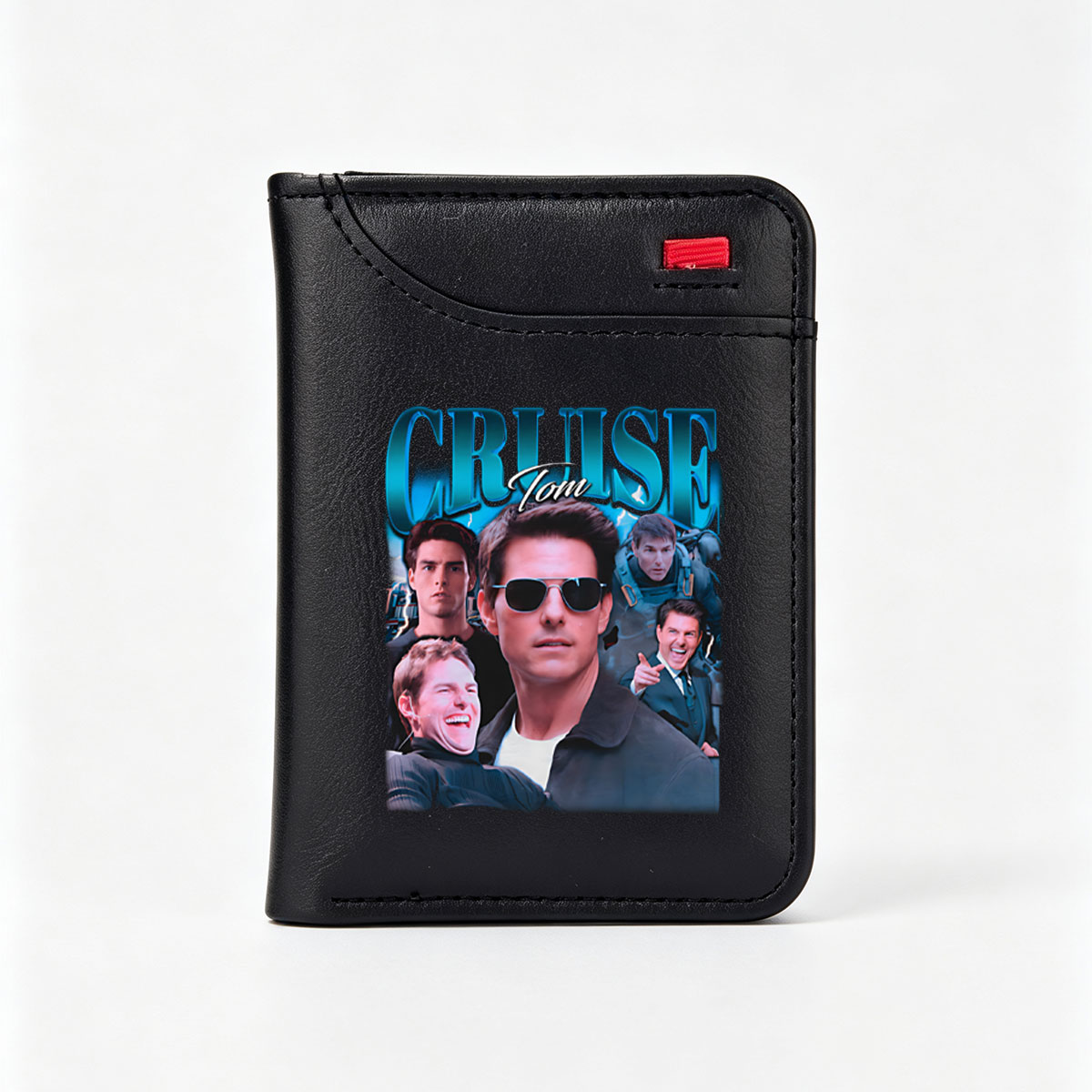 Tom Cruise: Iconic Roles and Movie Moments - Vertical Style Wallet