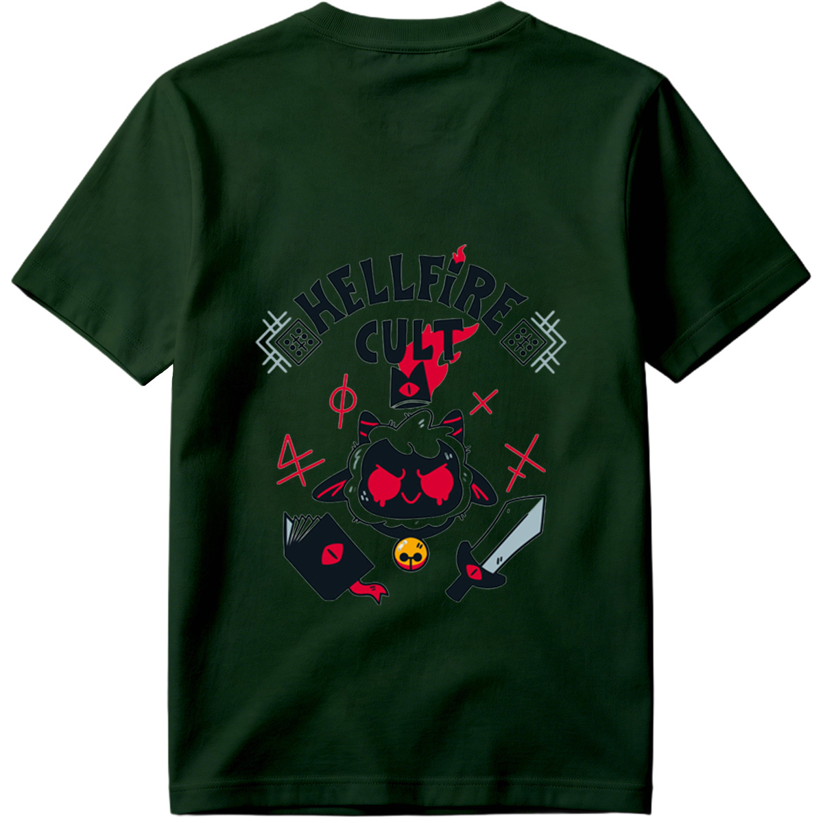 Hellfire Cult: Cat Demon & Dark Rituals - Tee