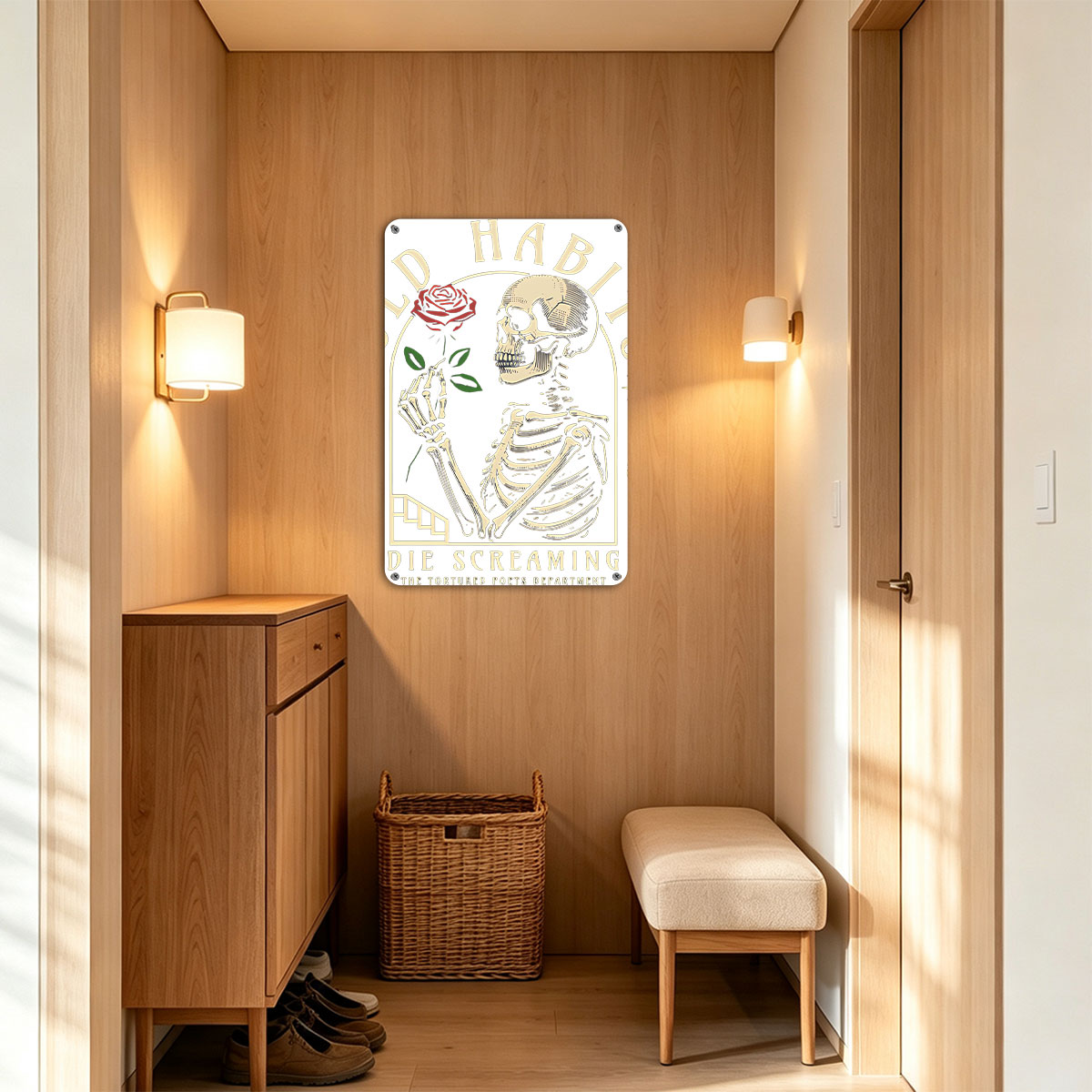 Old Habits Die Screaming: The Tortured Poets Department - painting
