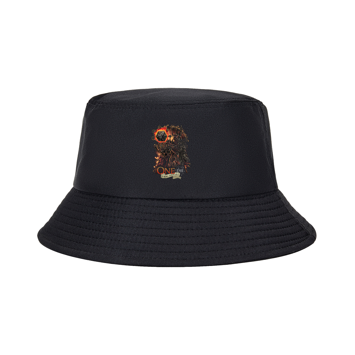 One Die to Roll Them All: D&D Inspired Fantasy Art - Fisherman's Hat
