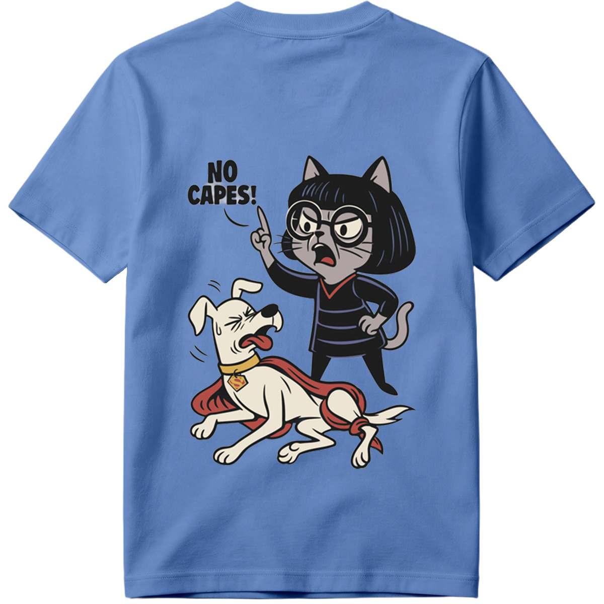 Krypto the Superdog and Streaky the Supercat: No Capes! - Tee