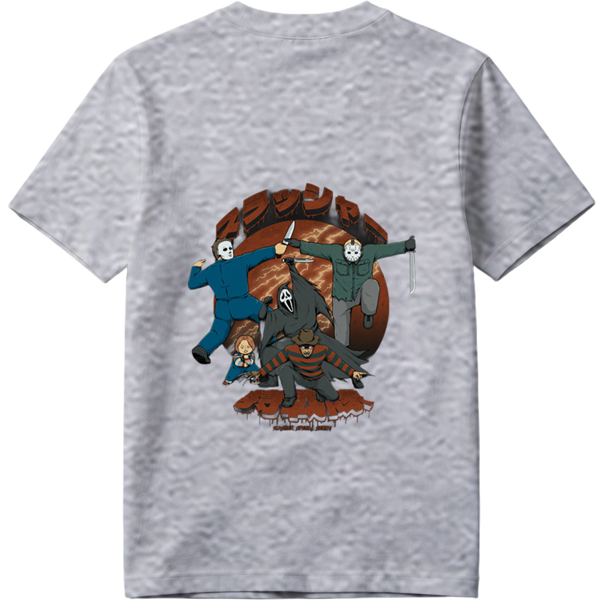 Slasher Special Sentai: Michael, Jason, Ghostface, Chucky, and Tiffany - Tee