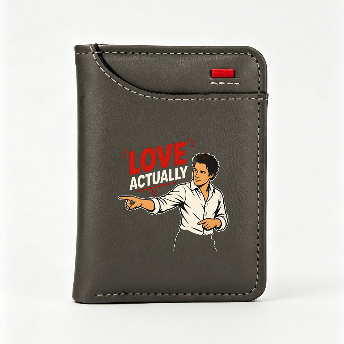 Love Actually - Romantic Drama with Iconic Characters - Vertical Style Wallet