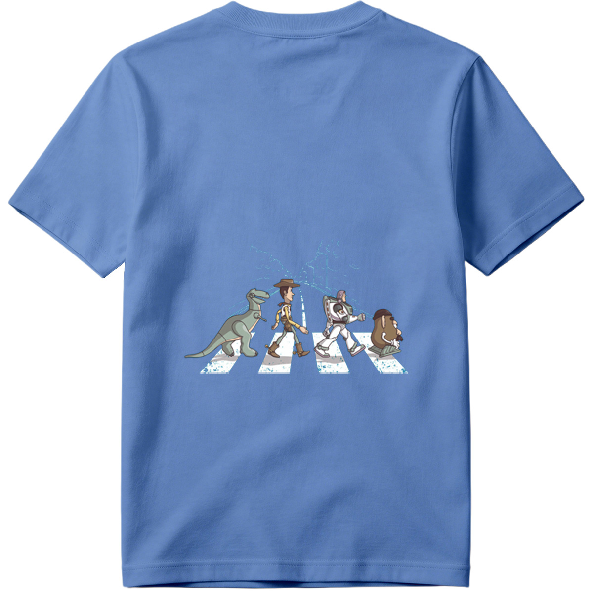 Toy Story Characters Crossing the Street - Tee