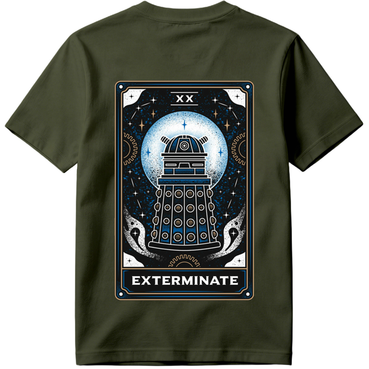 Dalek Exterminate Tarot Card - Tee