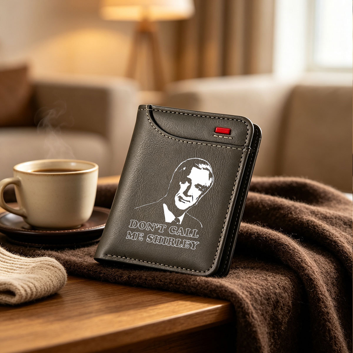 Don't Call Me Shirley - Steve Martin Meme - Vertical Style Wallet