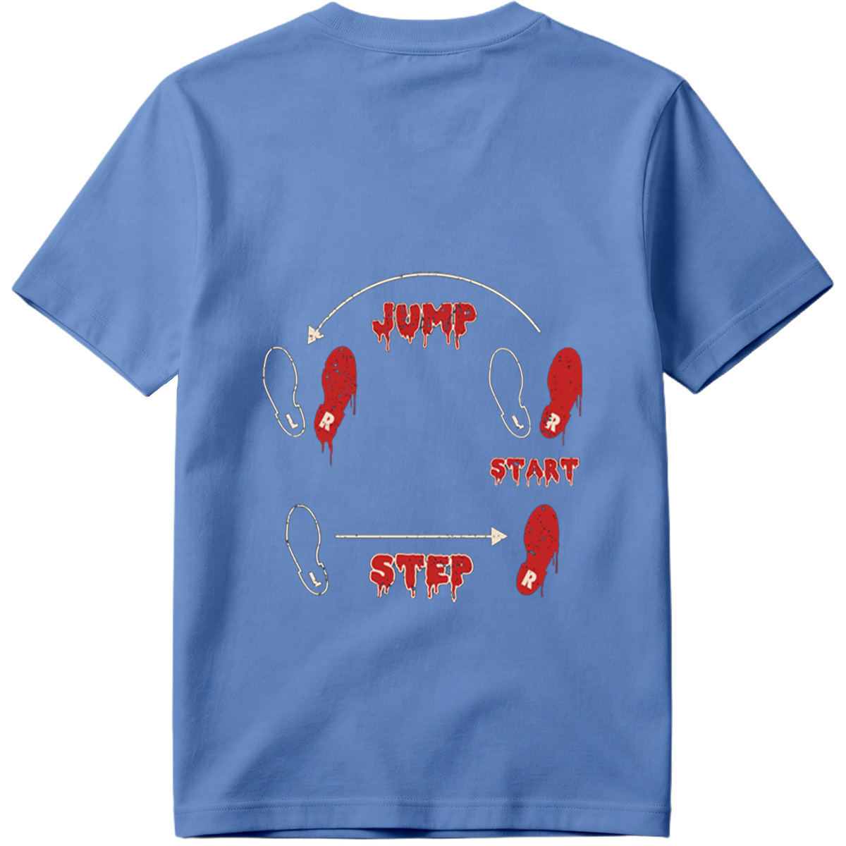 Jump Step Start: Footprint Dance Move Guide - Tee