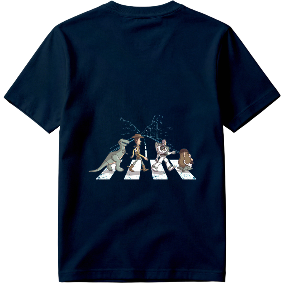 Toy Story Characters Crossing the Street - Tee