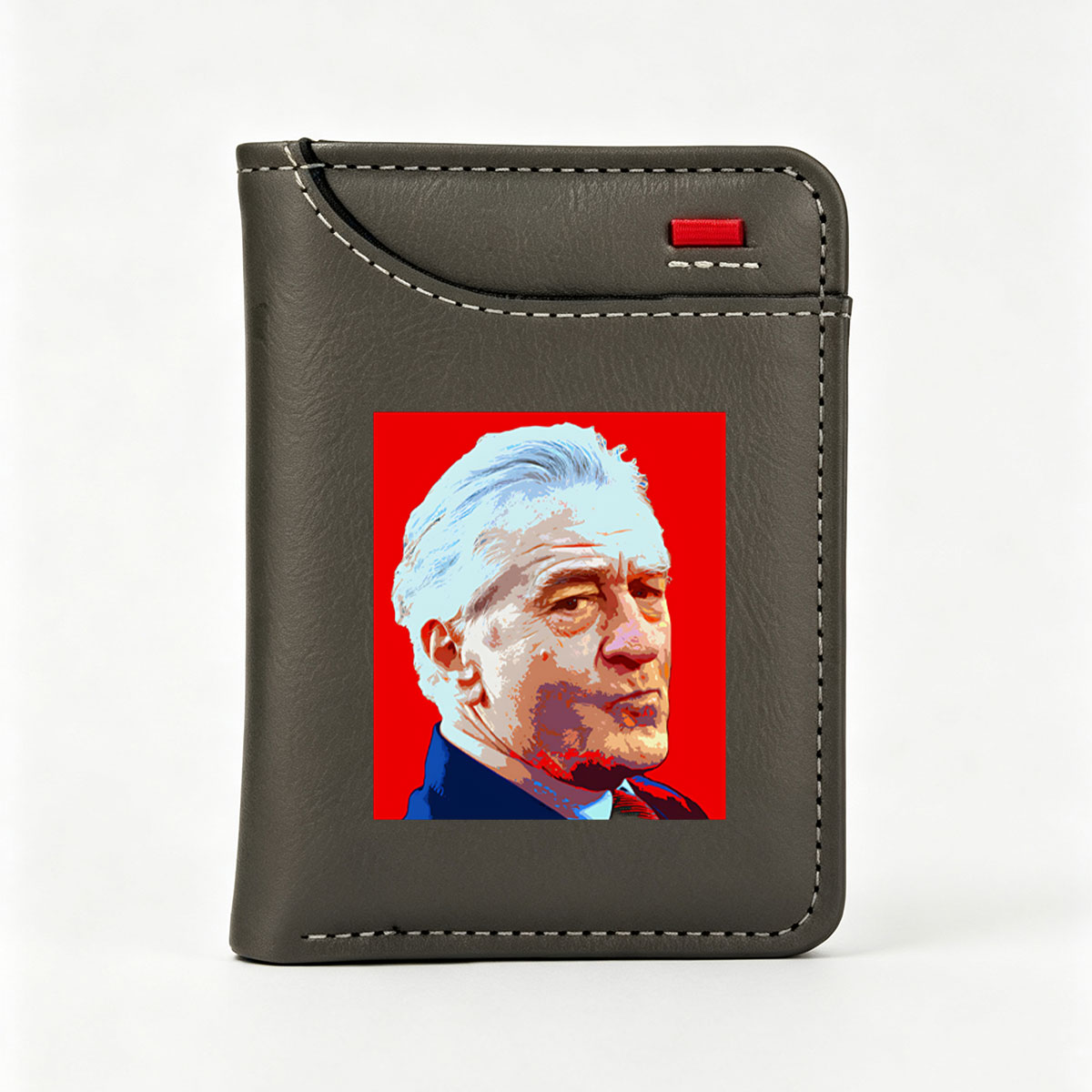 Robert De Niro in a Pop Art Style Portrait - Vertical Style Wallet
