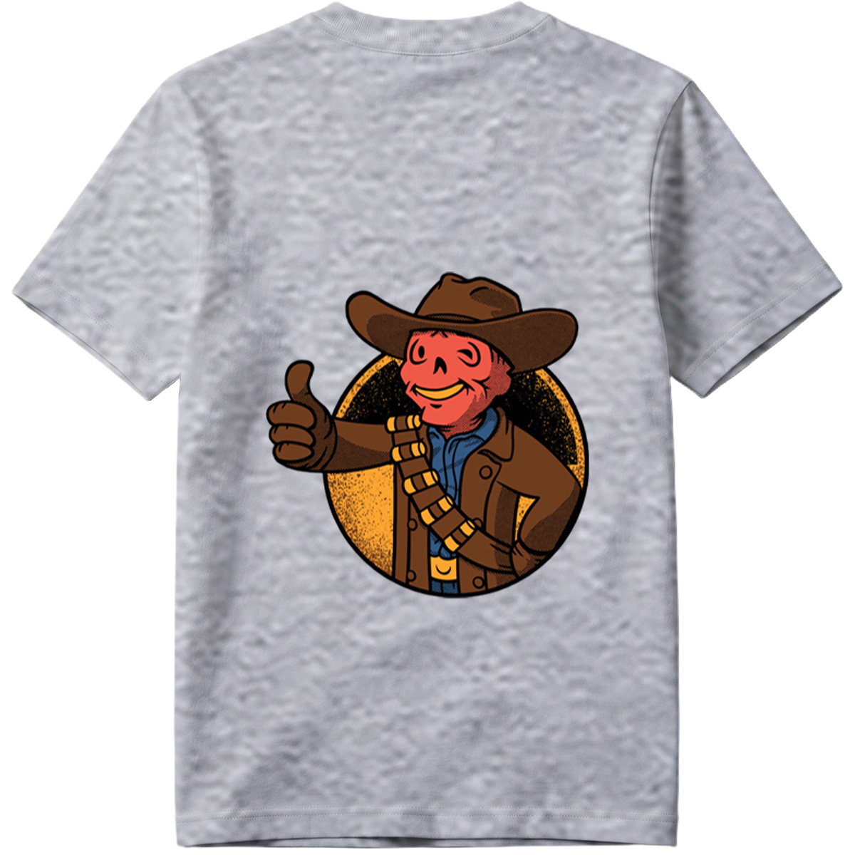 Cowboy Skeleton Thumbs Up - Tee