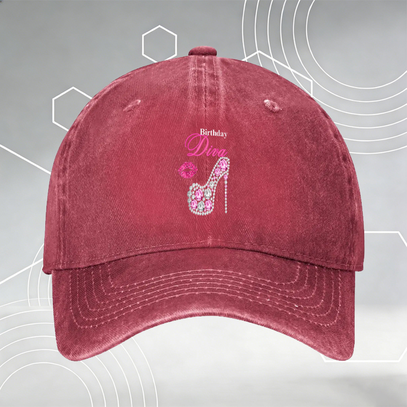 New Baseball Cap with Cute Sleeping Chihuahua Print 
