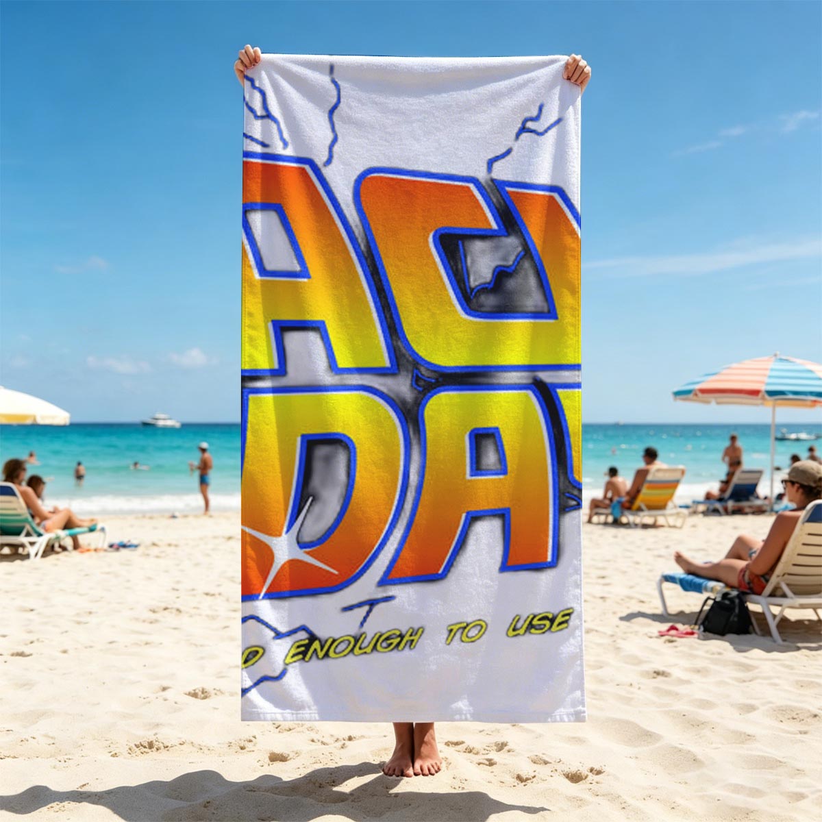Back in My Day: Officially Old Enough to Use This Phrase! - Beach towels