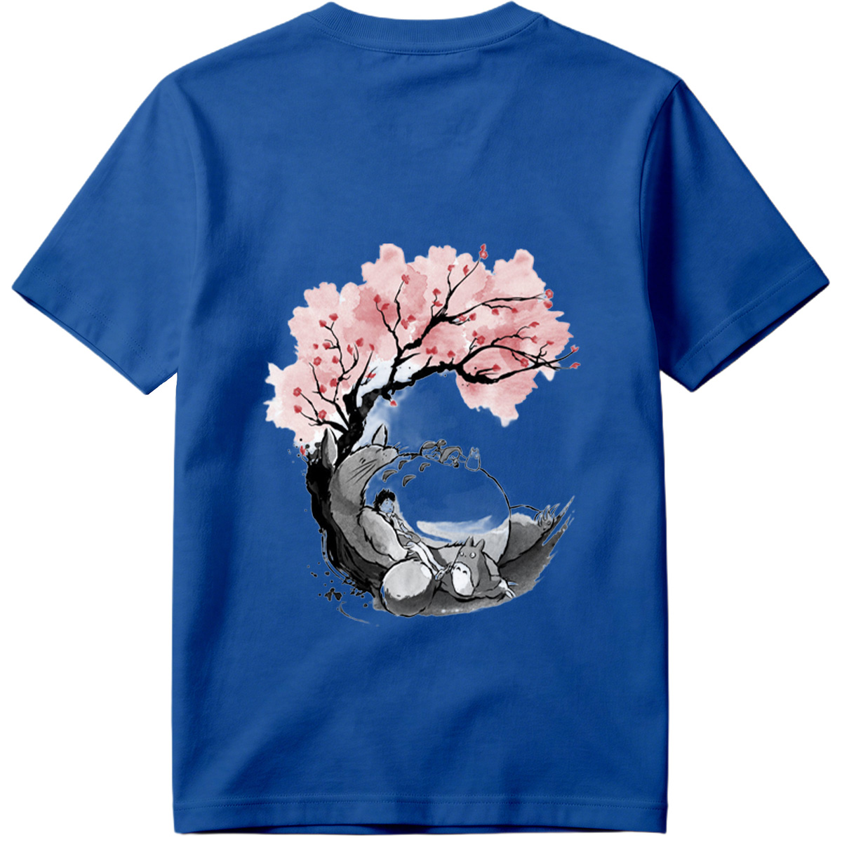 My Neighbor Totoro: Mei and Totoro Under Cherry Blossoms - Tee