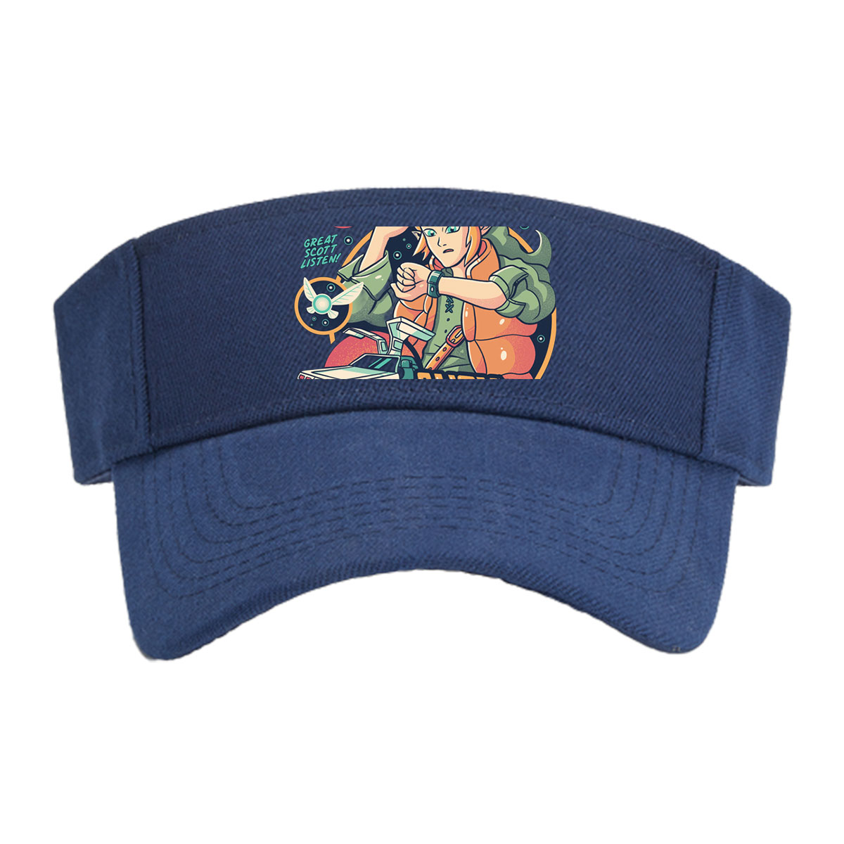 A Link to the Future: Zelda Meets Back to the Future -  Visor cap