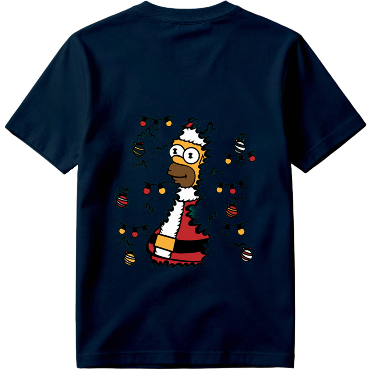 Simpsons Homer Christmas Tree - Tee