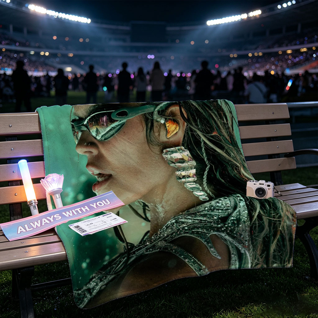 Beyonce in Futuristic Fashion – Stunning Portrait with Reflective Goggles and Crystal Earrings - Blankets