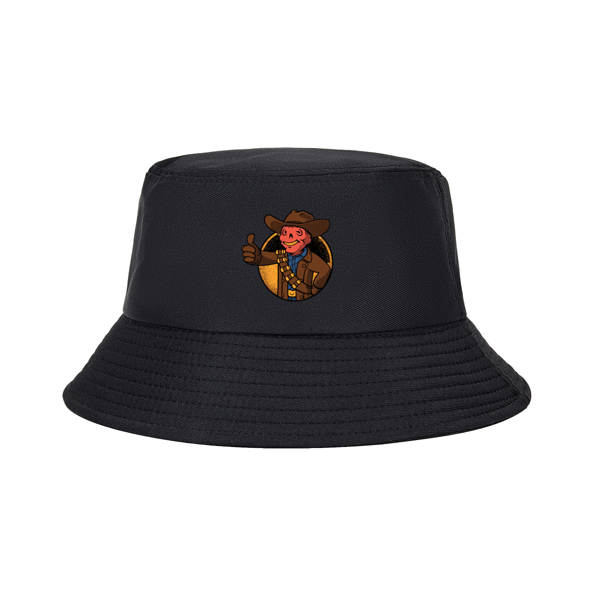Cowboy Skeleton Thumbs Up - Fisherman's Hat