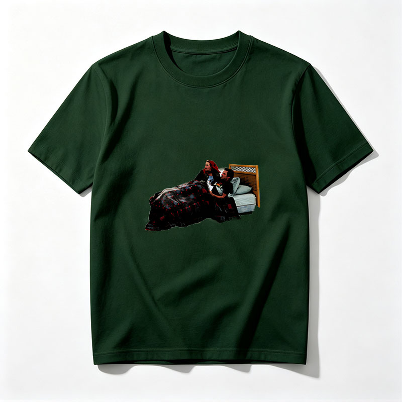 Couple in Bed Sharing a Moment - Tee