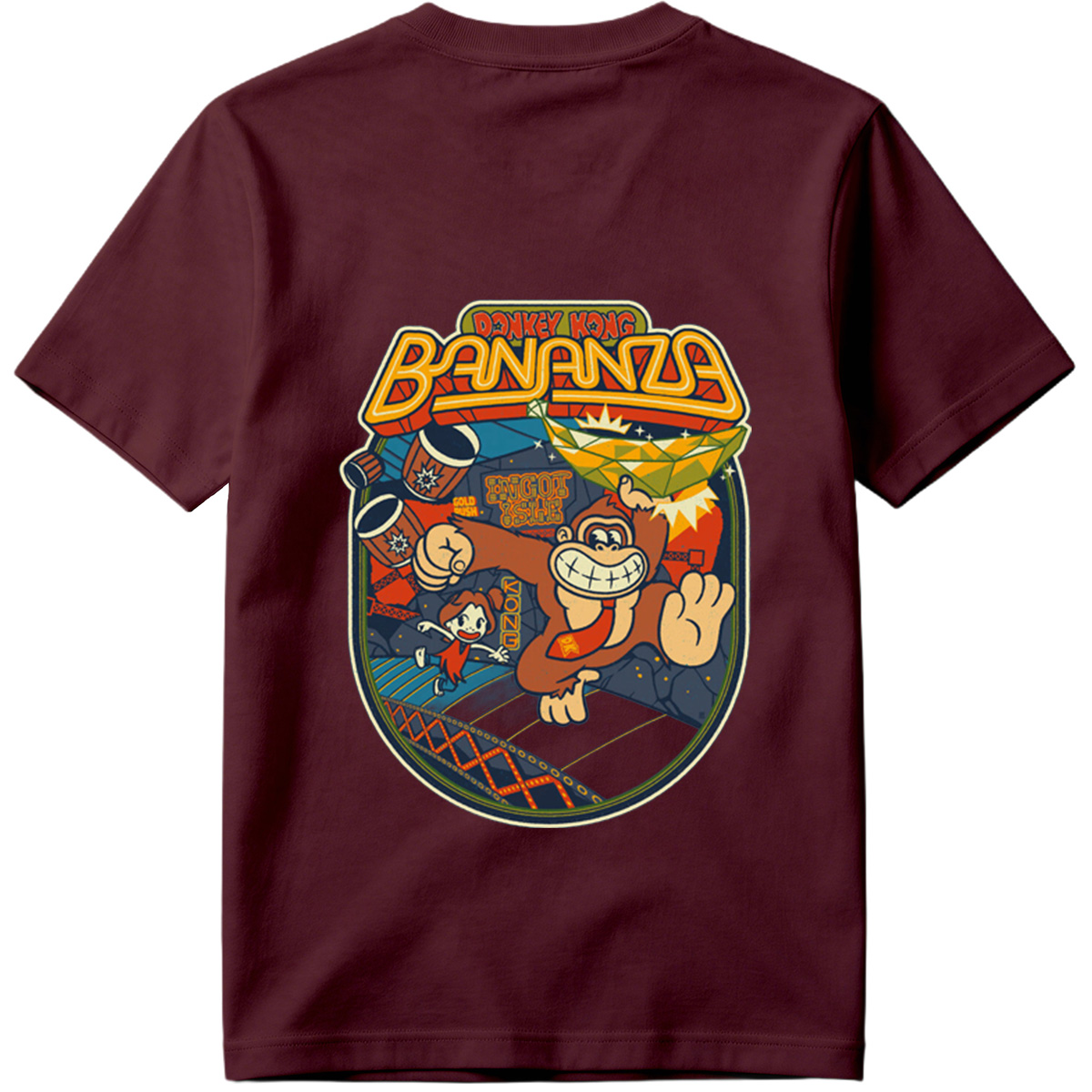 Donkey Kong Bananza: Donkey Kong and Diddy Kong Adventure - Tee