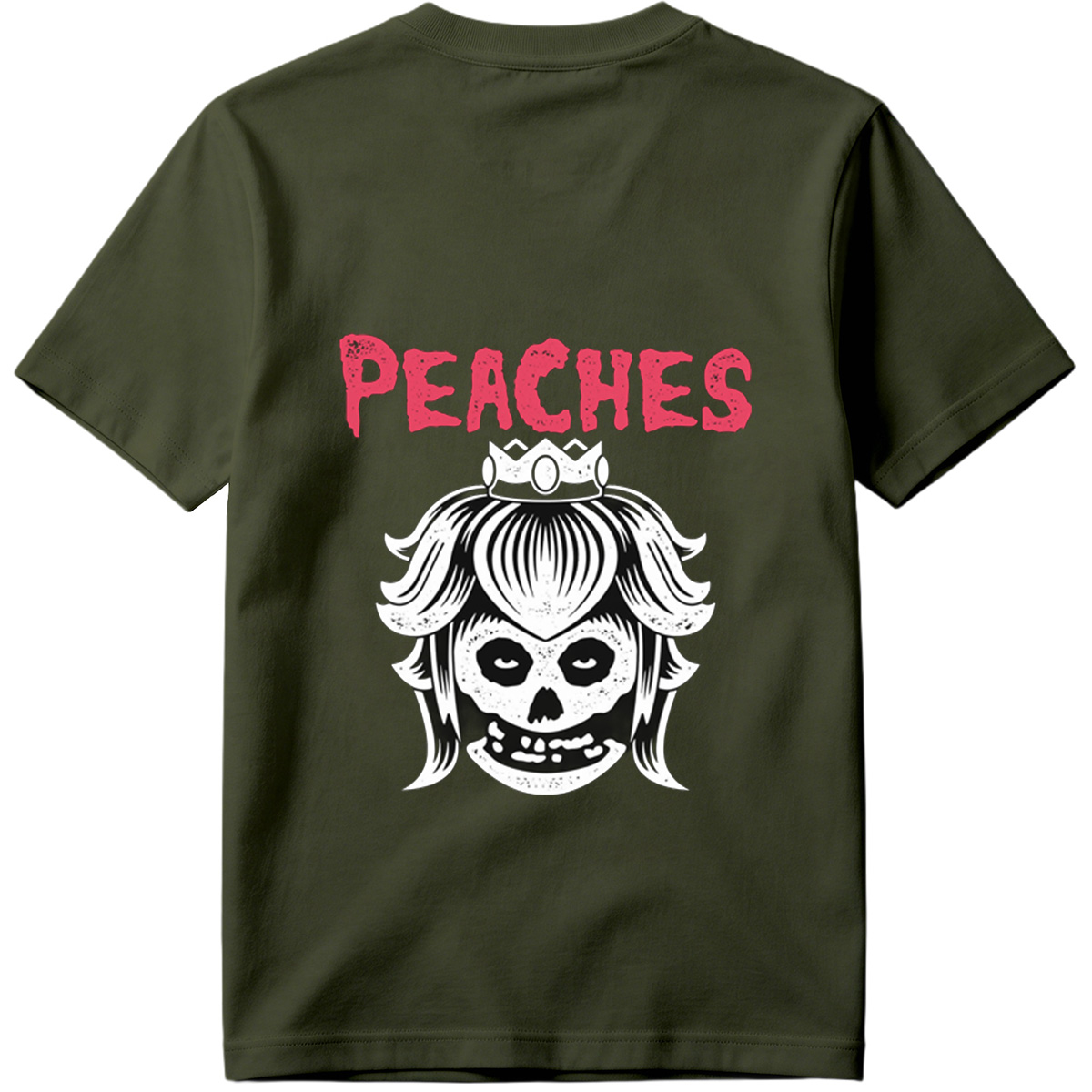 Peaches: Skull Princess Design - Tee
