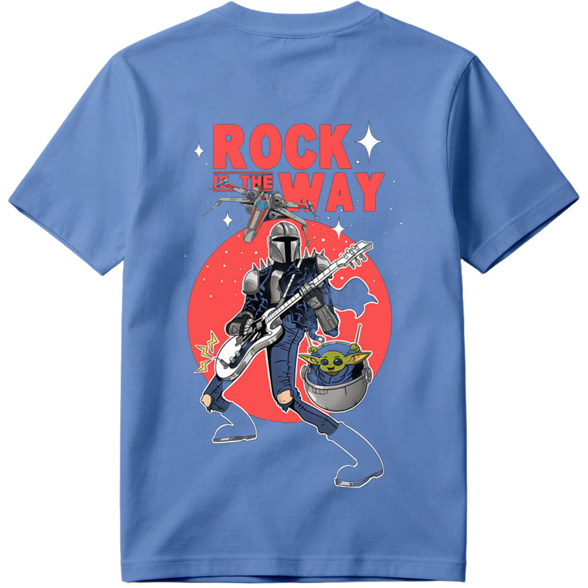The Mandalorian & Grogu Rock Star Design - Tee