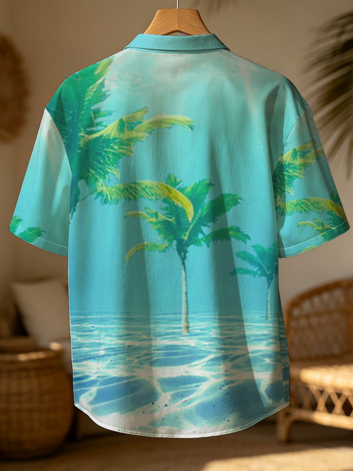 Underwater Palm Trees in Crystal Clear Waters -  Shirt