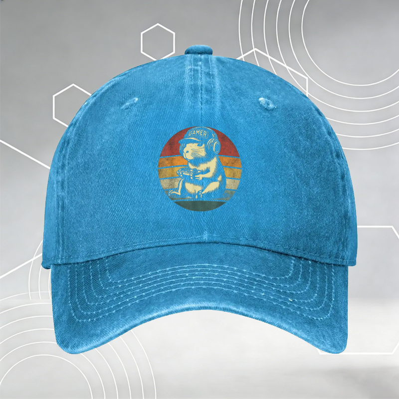 New Baseball Cap with Rainbow Pride Print 