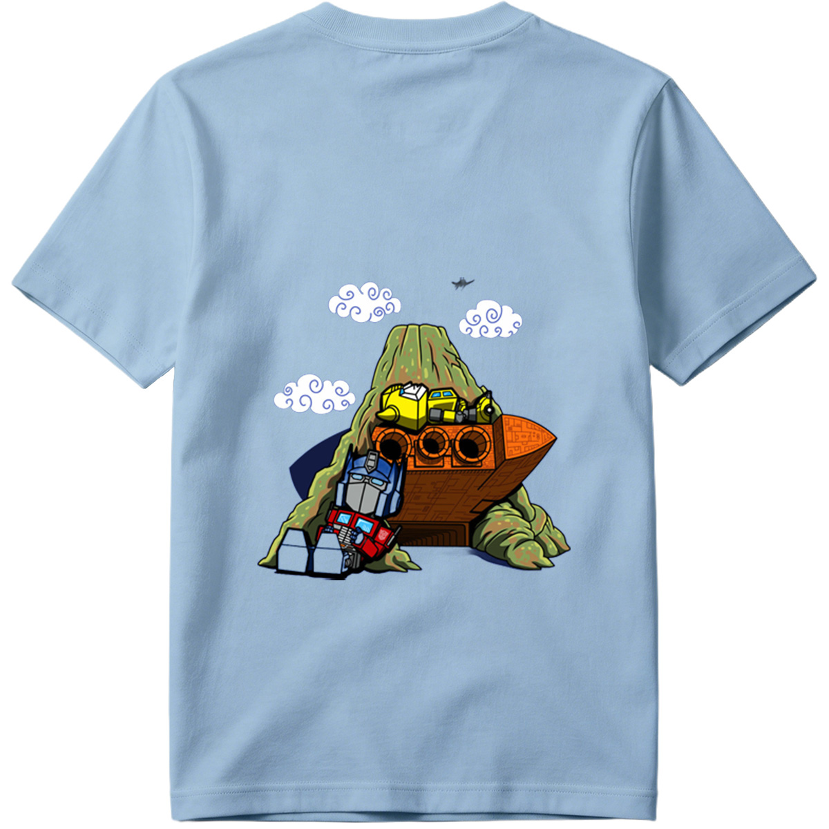 Transformers: Optimus Prime and Bumblebee at the Ark - Tee