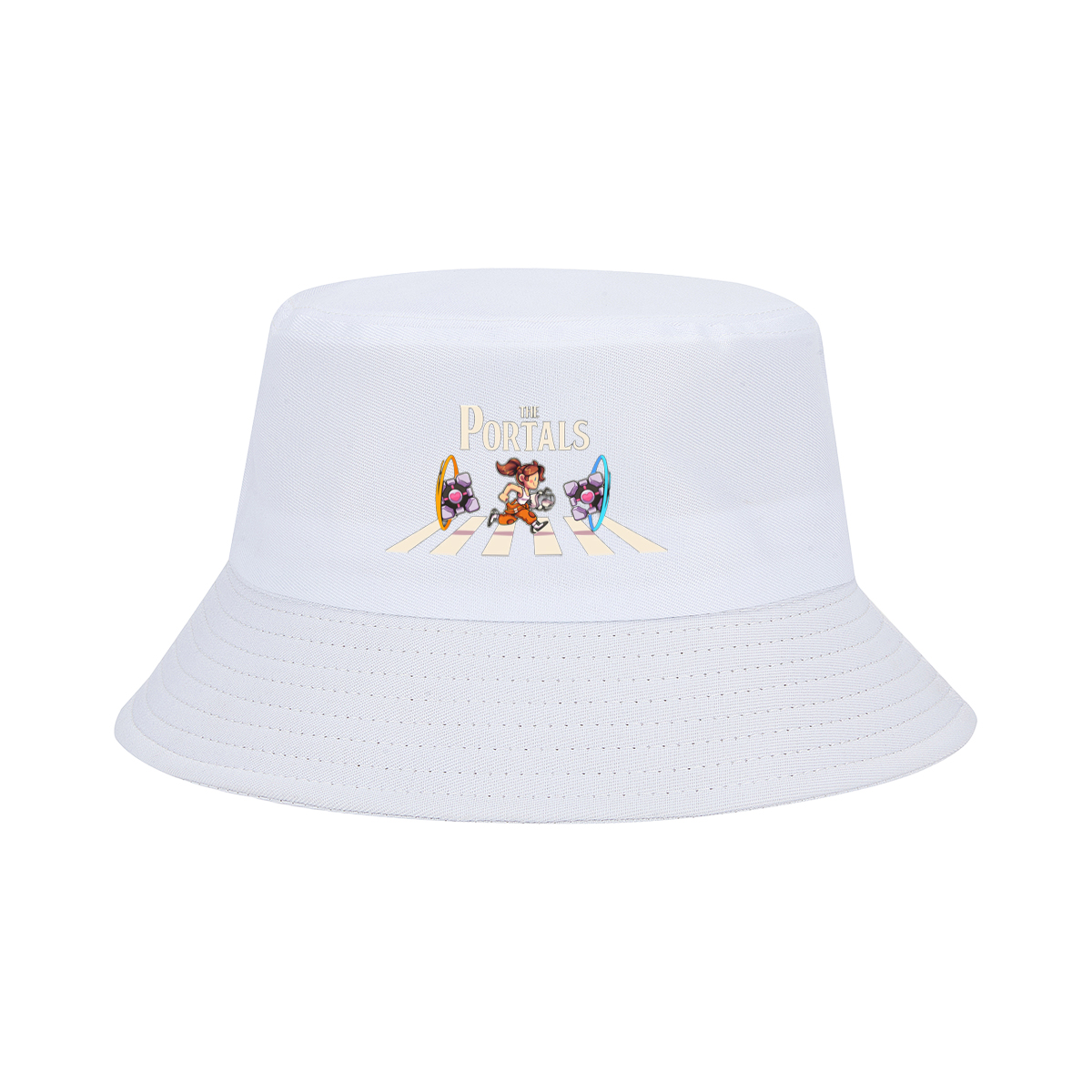 The Portals: A Character Crossing Through Dimensional Gates - Fisherman's Hat