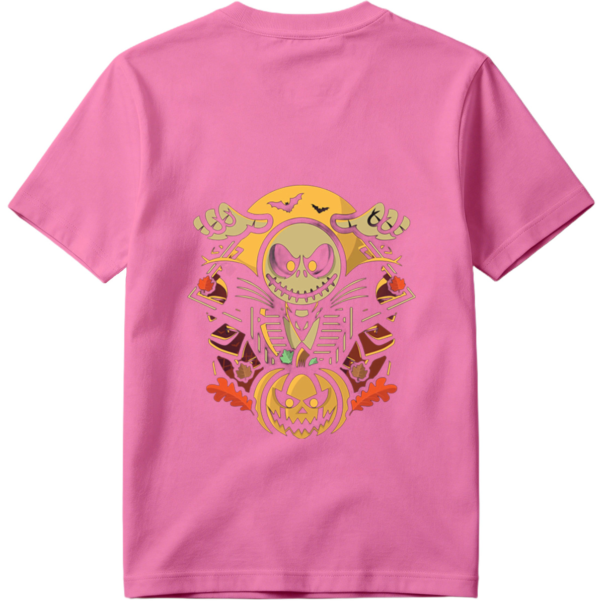 Jack Skellington and Pumpkin King Halloween Design - Tee