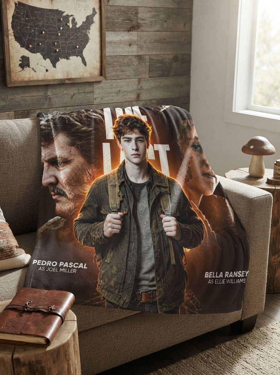 Custom Photo Face Blanket Personalized Ultra Soft Flannel Throw Lightweight Anti Pilling Warm Fleece Bed Sofa Blanket