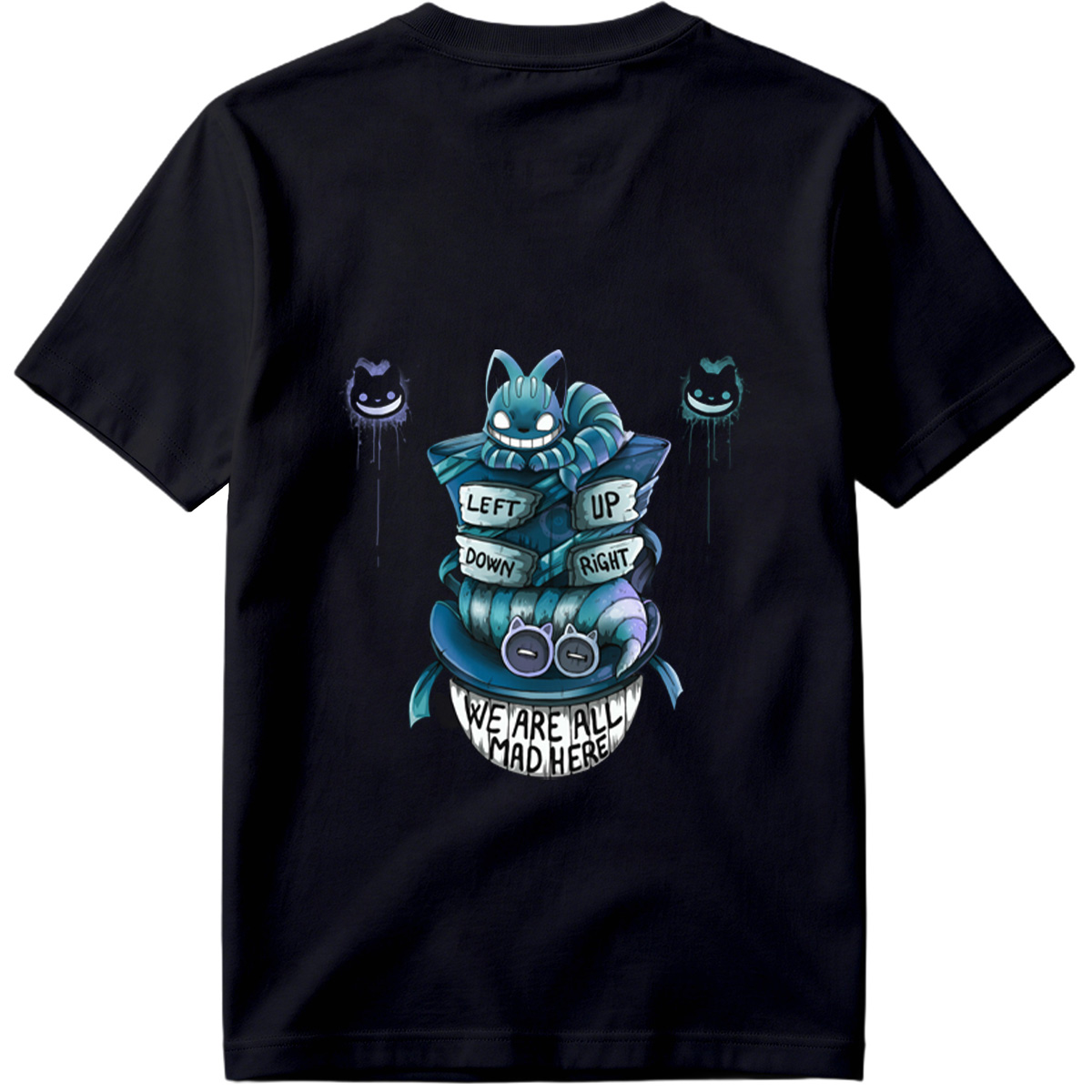 Cheshire Cat and Pokémon Fusion: We Are All Mad Here - Tee