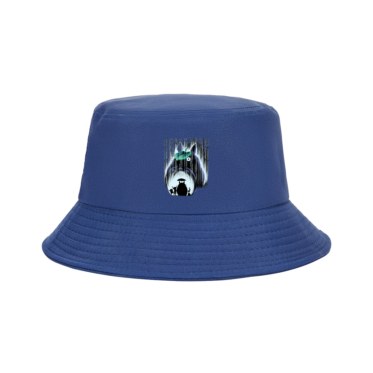 Totoro and Friends in the Rain - Fisherman's Hat