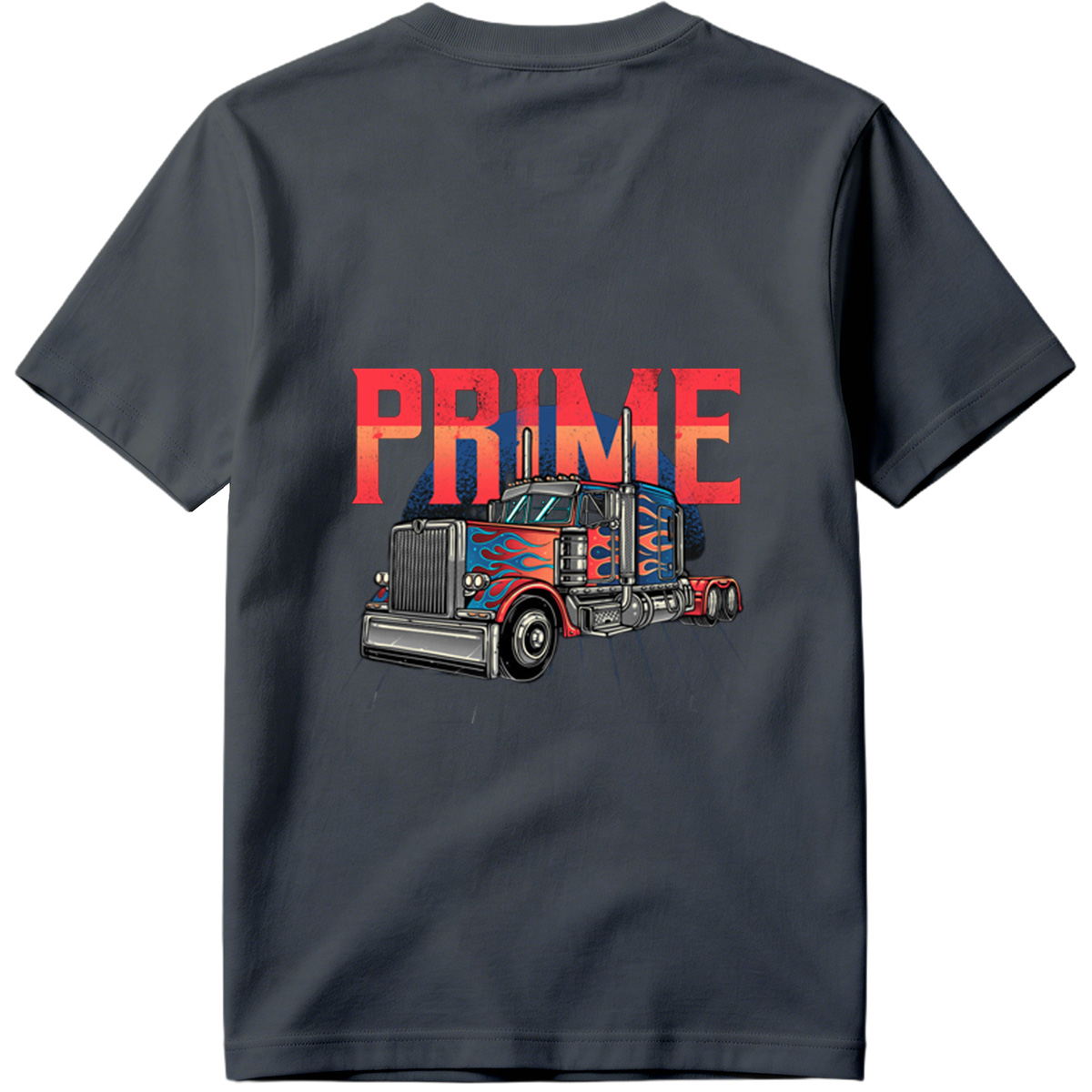 Prime Transport Service - Optimus Prime Truck Design - Tee