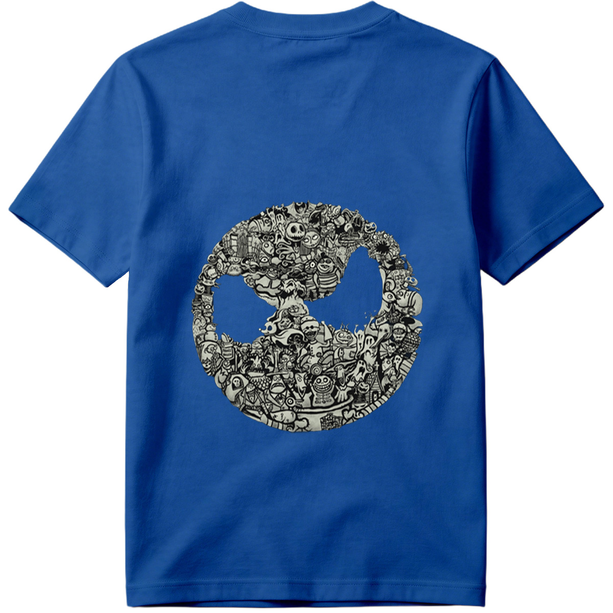 Tim Burton's Nightmare Before Christmas Character Collage - Tee