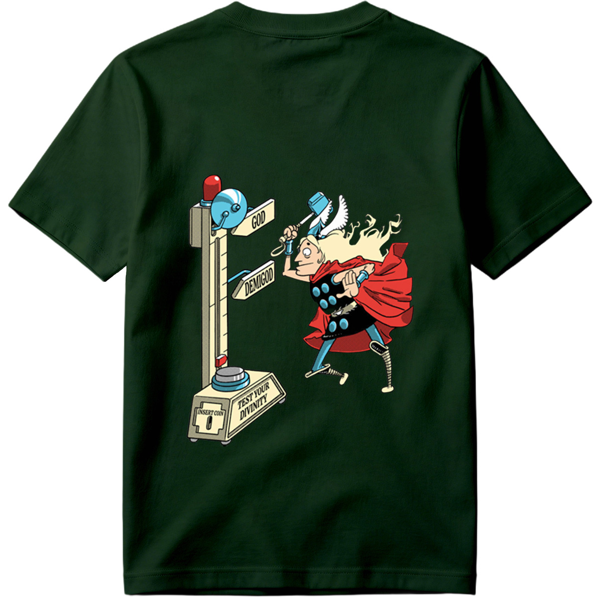 Thor Tests His Divinity - Tee