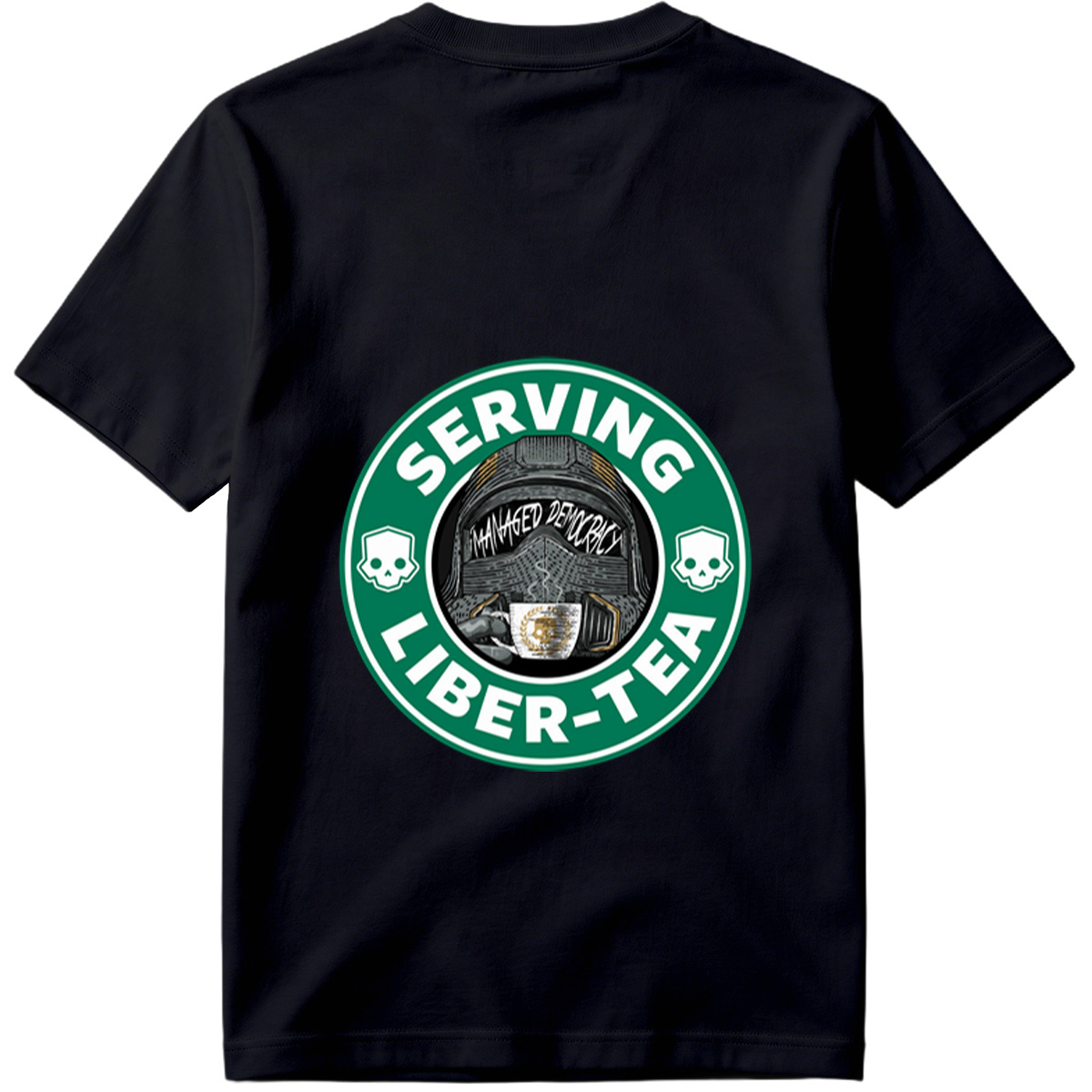 Serving Liber-Tea: Managed Democracy - Tee