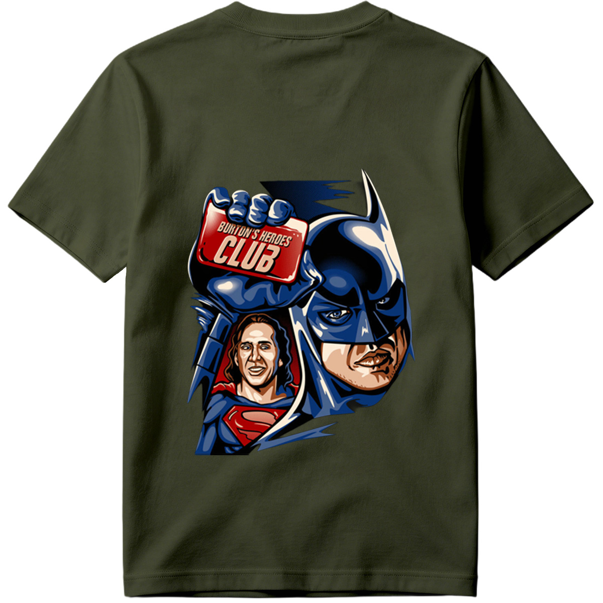 Batman and Superman - Buktun's Heroes Club - Tee