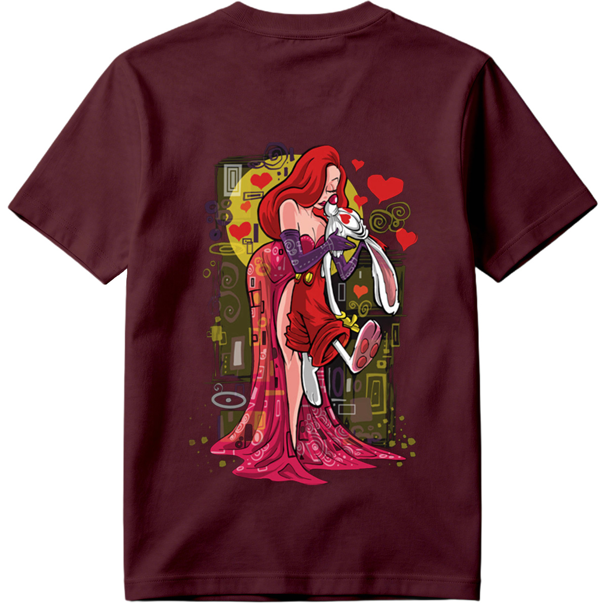 Lucky Luke: Red Haired Woman and White Rabbit - Tee