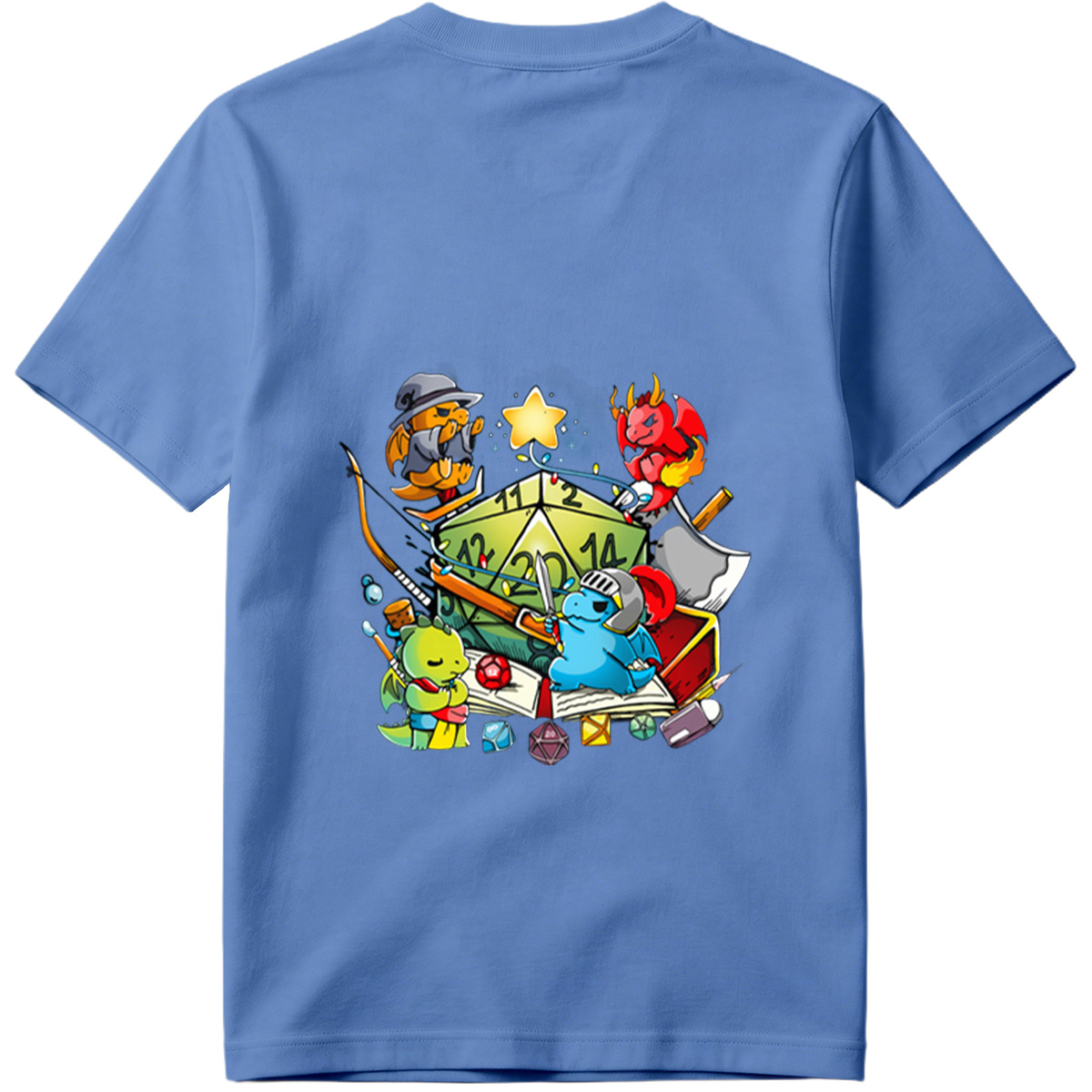 D&D: Dragon, Duck, and D20 Adventure - Tee
