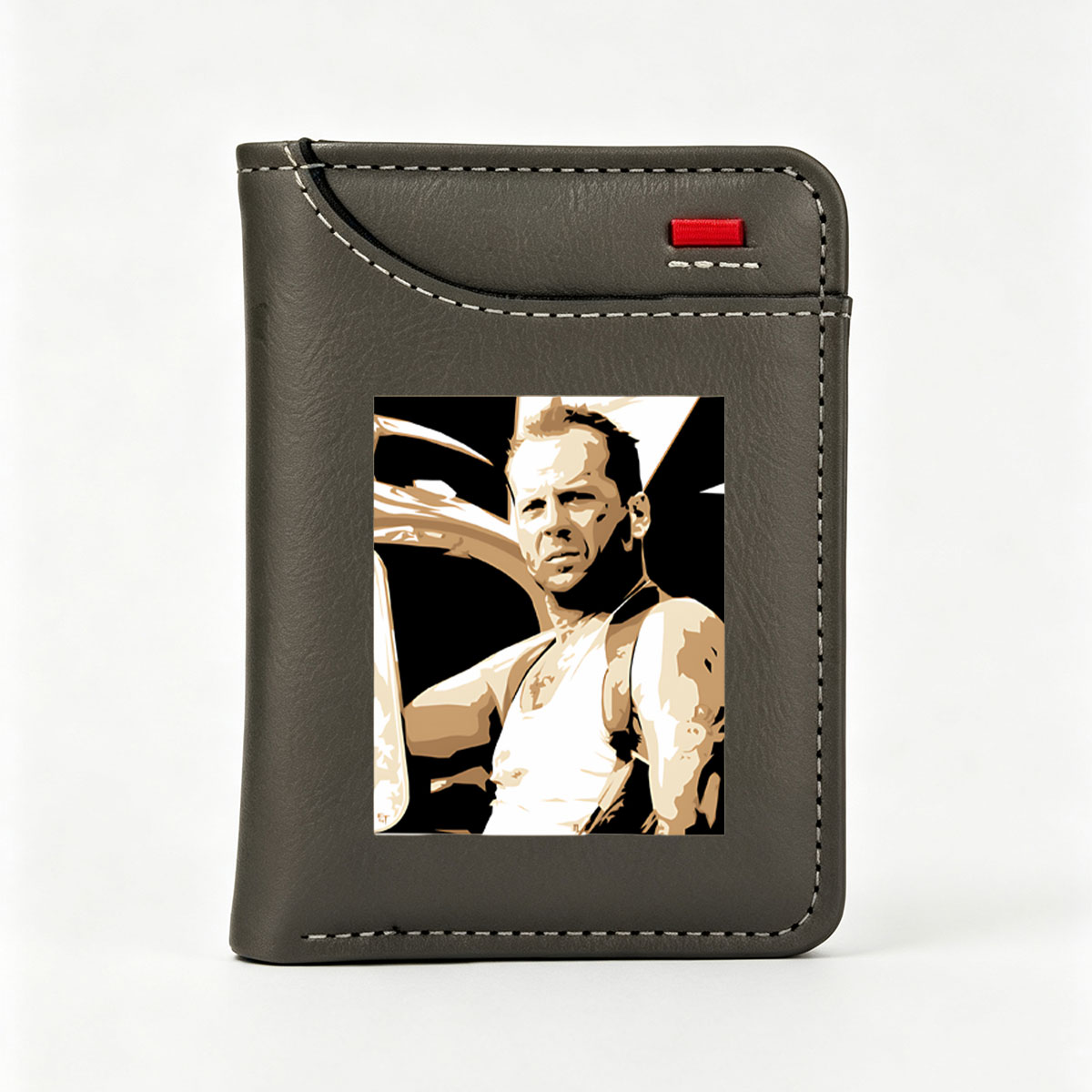 Bruce Willis as John McClane in Die Hard - Vertical Style Wallet