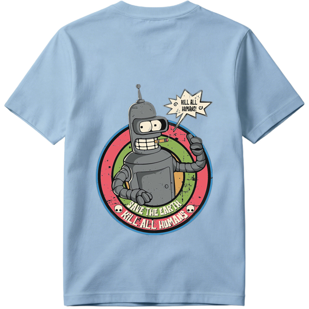 Futurama Bender: Save the Earth, Kill All Humans - Tee