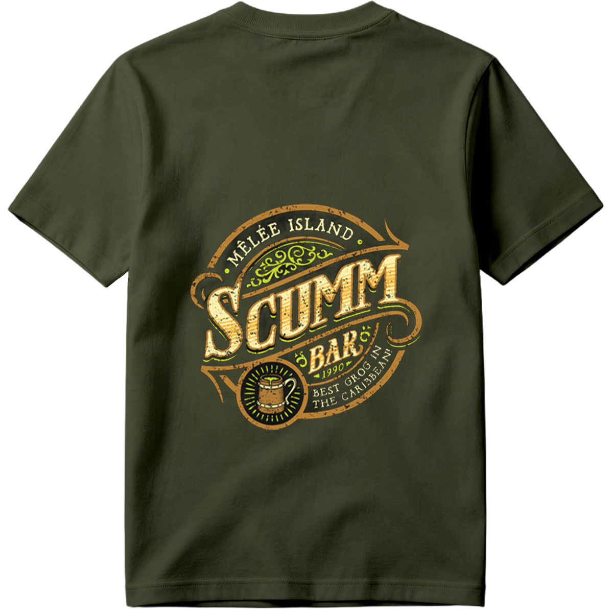 Scumm Bar - Melee Island 1990 - Tee