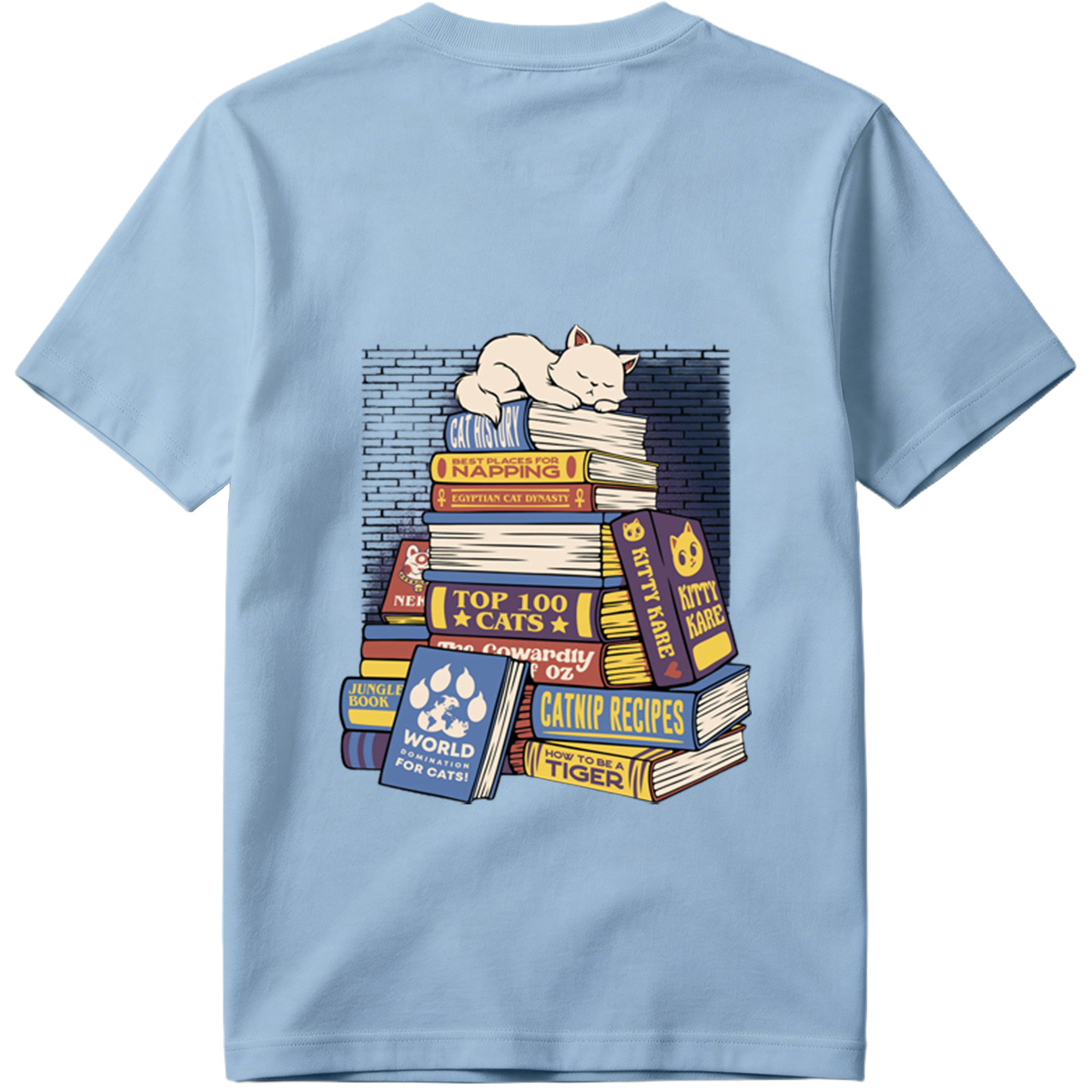 Cat Nap: A Stack of Feline Favorites - Tee