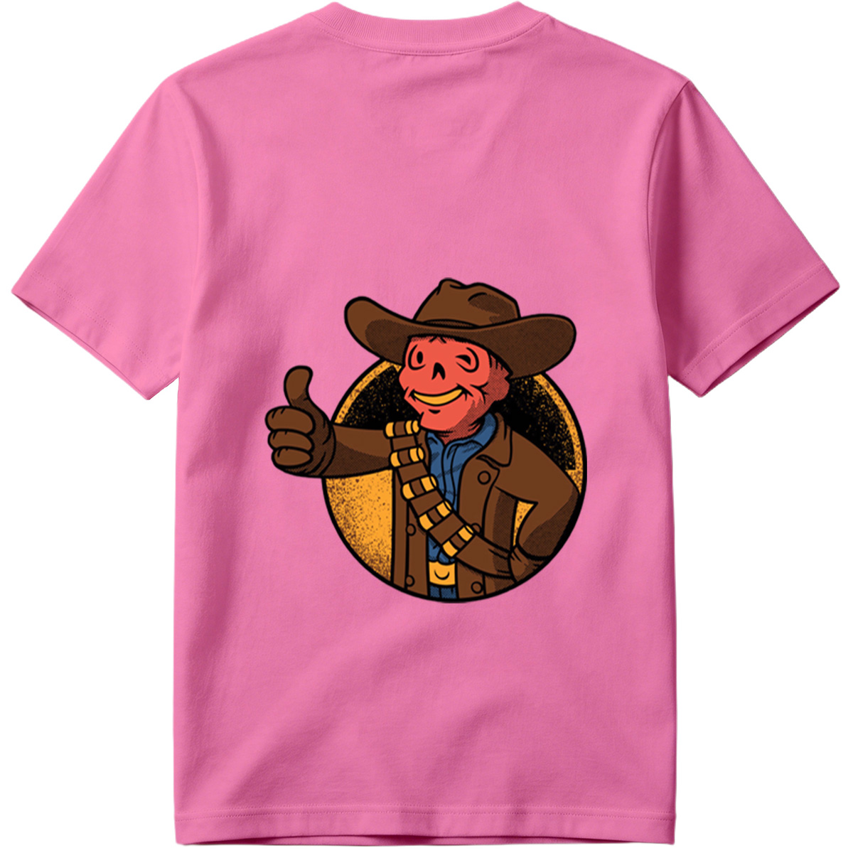 Cowboy Skeleton Thumbs Up - Tee