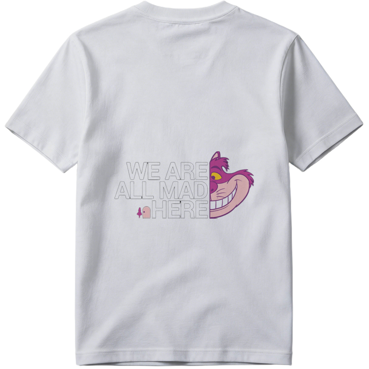 Alice in Wonderland - Cheshire Cat: We Are All Mad Here - Tee