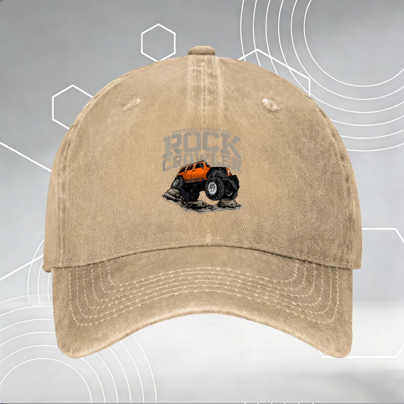 New Baseball Cap with Cat Mugshot Print 
