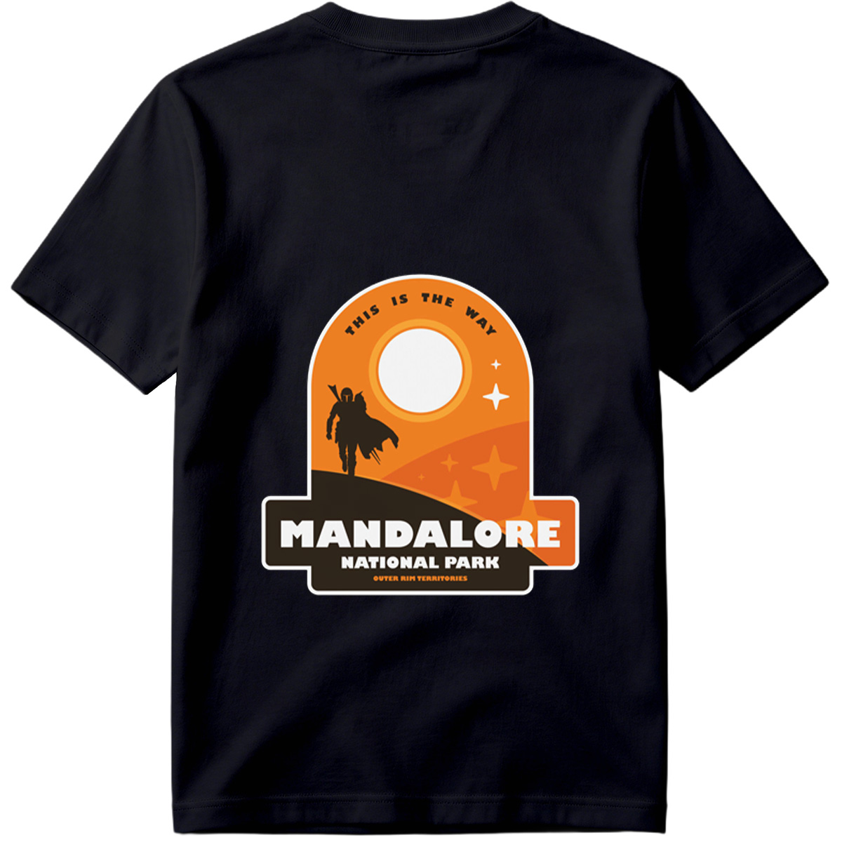 Mandalore National Park: The Mandalorian Walks the Way - Tee