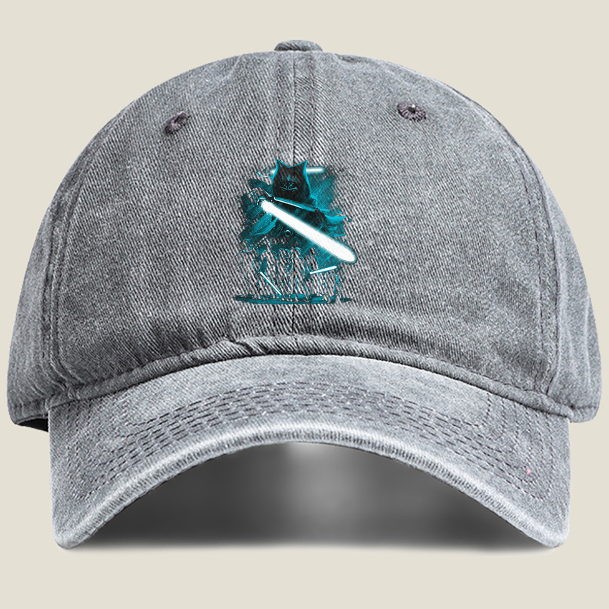 Star Wars: The Mandalorian and the Jedi - Washed Denim - Baseball Cap